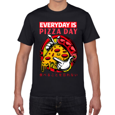 Everyday is pizza day T-Shirt Thumbnail