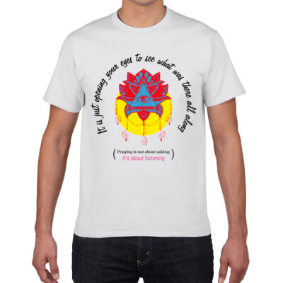 Pray with your eyes open Thumbnail