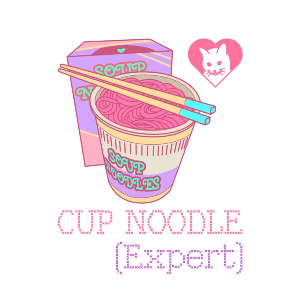 cool ramen t shirt design template 442a Thumbnail